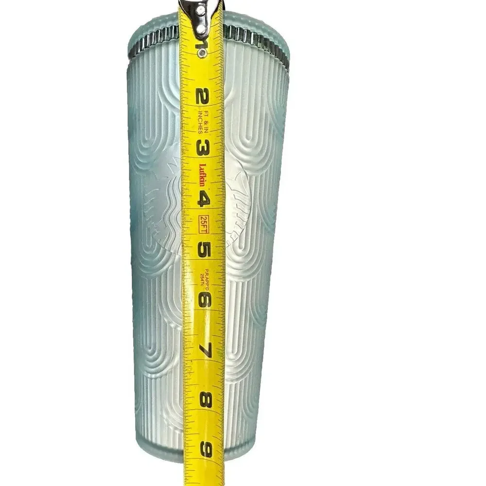 Starbucks Spring Soft‎ Touch Green Scales 9 inch Tumbler 2024 - Picture 7 of 7
